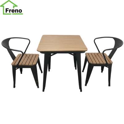 WD-O1001 outdoor leisure furniture  garden balcony cafe table chairs