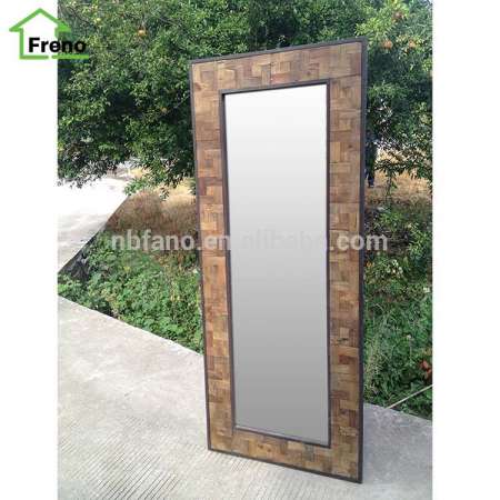 FN-1680 Full Length Recycled Wood Mirror Frame