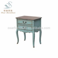 French Bedroom Furniture Solid Wood Vintage Nightstand