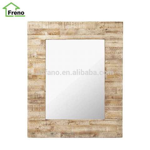 FN-1682 Vintage style handmade wood mirror frame